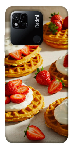 Чохол itsPrint Вафлі з полуницею для Xiaomi Redmi 10A