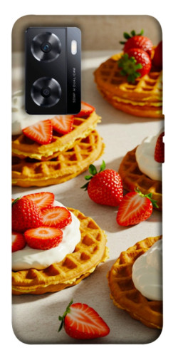 Чехол itsPrint Вафли с клубникой для OnePlus Nord N20 SE