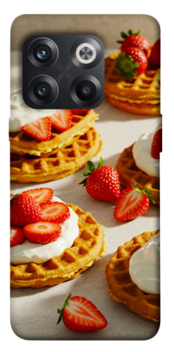 Чехол itsPrint Вафли с клубникой для OnePlus 10T