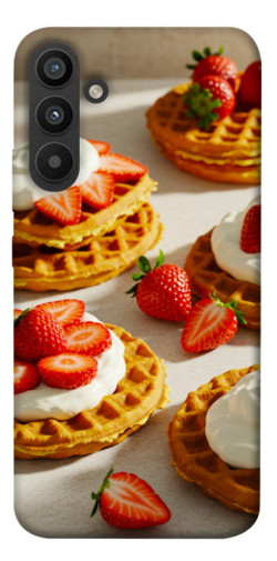 Чехол itsPrint Вафли с клубникой для Samsung Galaxy A34 5G