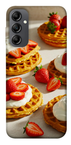 Чехол itsPrint Вафли с клубникой для Samsung Galaxy A14 4G/5G