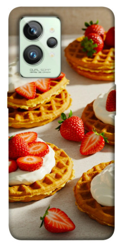 Чехол itsPrint Вафли с клубникой для Realme GT2