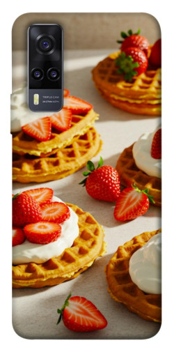 Чехол itsPrint Вафли с клубникой для Vivo Y31