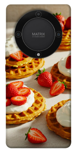 Чехол itsPrint Вафли с клубникой для Huawei Magic5 Lite
