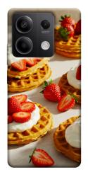 Чехол itsPrint Вафли с клубникой для Xiaomi Redmi Note 13 5G