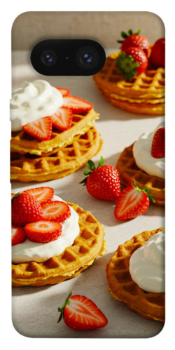 Чехол itsPrint Вафли с клубникой для Google Pixel 8