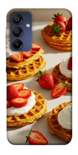 Чехол itsPrint Вафли с клубникой для Samsung Galaxy A15 4G/5G