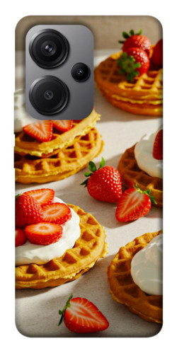 Чехол itsPrint Вафли с клубникой для Xiaomi Redmi Note 13 Pro+