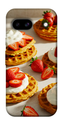 Чехол itsPrint Вафли с клубникой для Google Pixel 8a