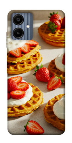 Чехол itsPrint Вафли с клубникой для Samsung Galaxy A06