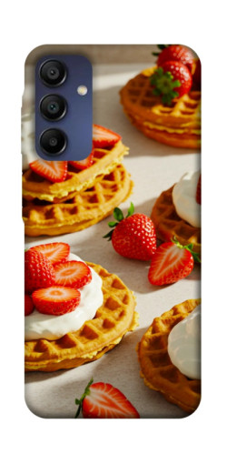 Чехол itsPrint Вафли с клубникой для Samsung Galaxy A16 5G