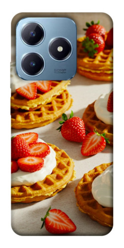 Чохол itsPrint Вафлі з полуницею для Realme C63 4G