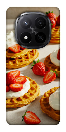 Чехол itsPrint Вафли с клубникой для Xiaomi Redmi Note 14 Pro+ 5G