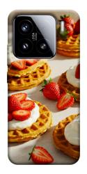 Чехол itsPrint Вафли с клубникой для Xiaomi 15