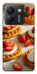 Чохол itsPrint Вафлі з полуницею для Xiaomi Poco M7 Pro 5G