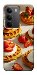 Чехол itsPrint Вафли с клубникой для Realme C75