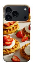 Чехол itsPrint Вафли с клубникой для Apple iPhone 17 Pro Max (6.9")