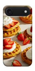 Чехол itsPrint Вафли с клубникой для Apple iPhone 17 Air (6.5")