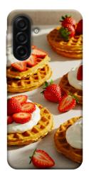 Чехол itsPrint Вафли с клубникой для Samsung Galaxy A17 5G/4G