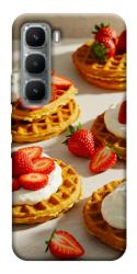 Чохол itsPrint Вафлі з полуницею для Infinix Hot 60i
