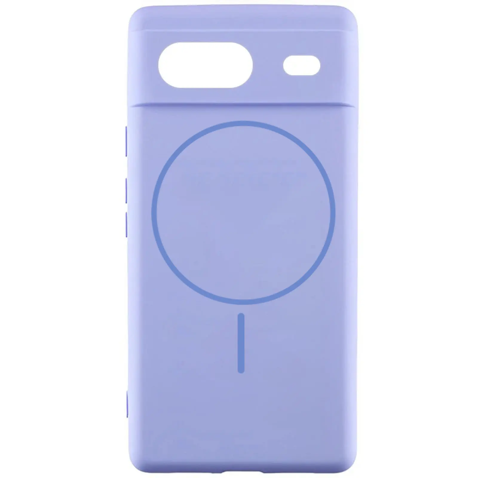 Чехол Silicone Cover Lakshmi Full Camera (AA) with MagFit для Google Pixel 7, Сиреневый / Dasheen, Силикон, купить оптом с доставкой