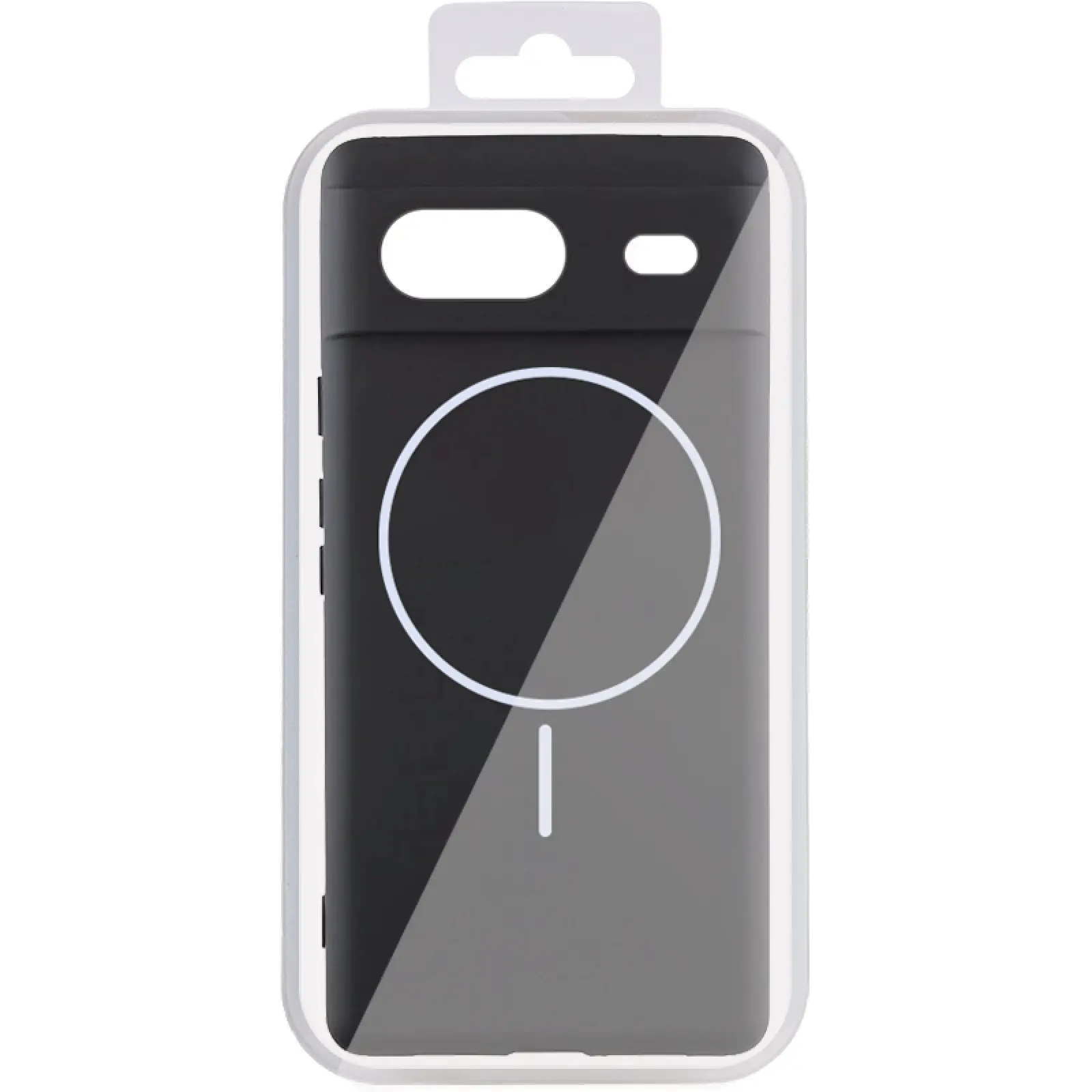 Чехол Silicone Cover Lakshmi Full Camera (AA) with MagFit для Google Pixel 7, Черный / Black 3, Силикон, купить оптом с доставкой