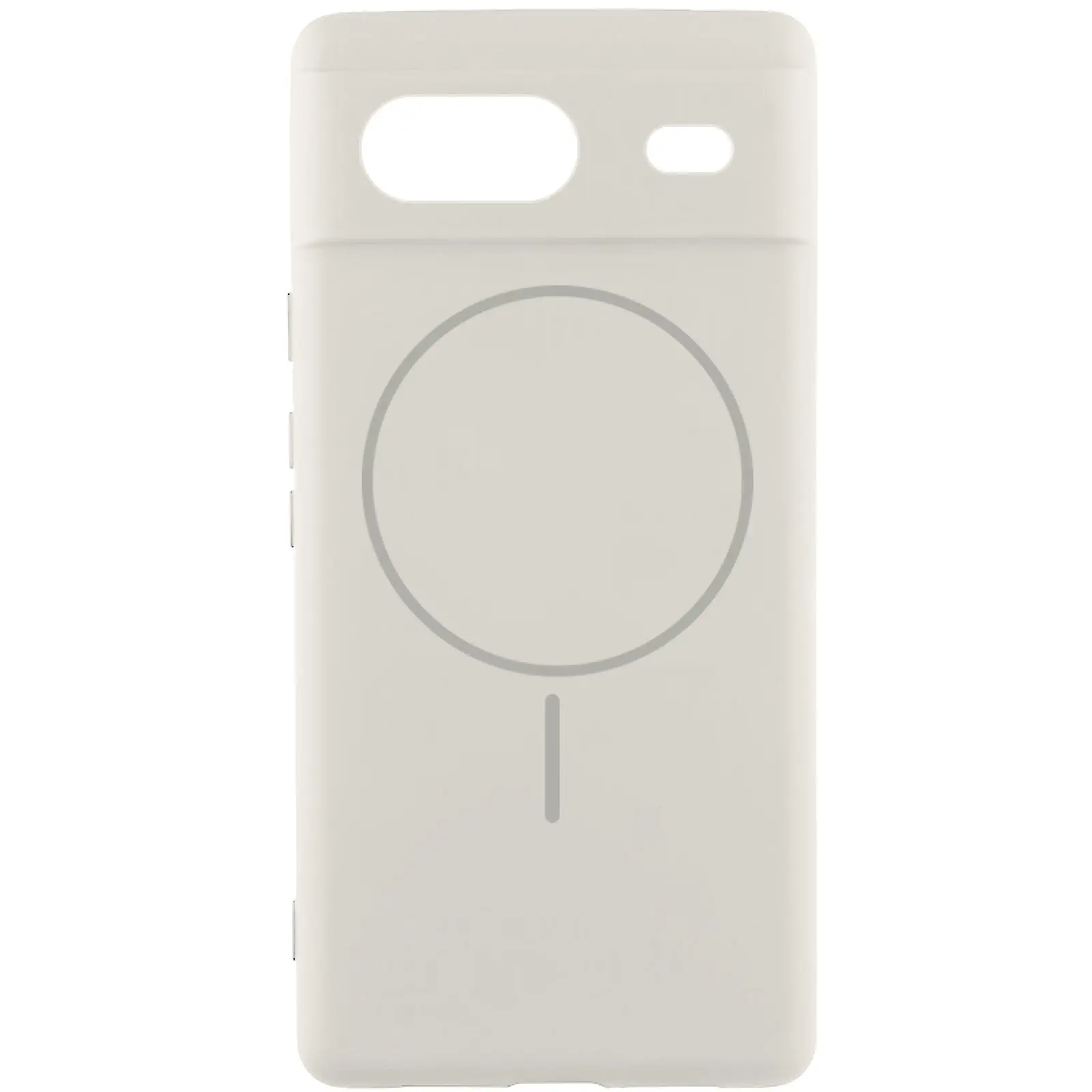Чехол Silicone Cover Lakshmi Full Camera (AA) with MagFit для Google Pixel 7, Белый / White, Силикон, купить оптом с доставкой