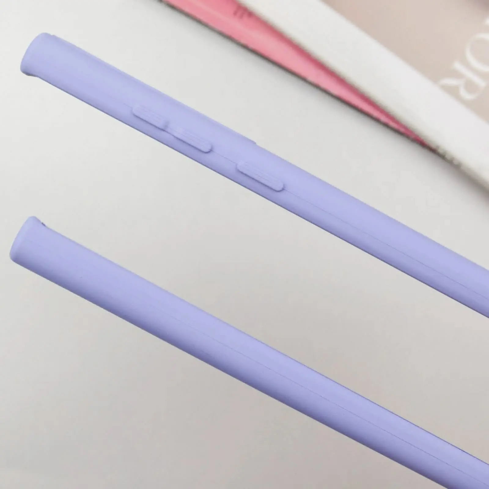 Чехол Silicone Cover Lakshmi Full Camera (AA) with MagFit для Samsung Galaxy S23 Ultra, Сиреневый / Dasheen 3, Силикон, купить оптом с доставкой