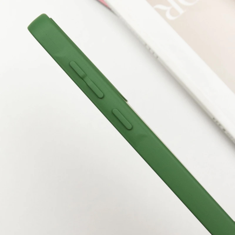Чехол Silicone Cover Lakshmi Full Camera (AA) with Magnetic Fit для Google Pixel 8 Pro, Зеленый / Dark green 3, Силикон, купить оптом с доставкой