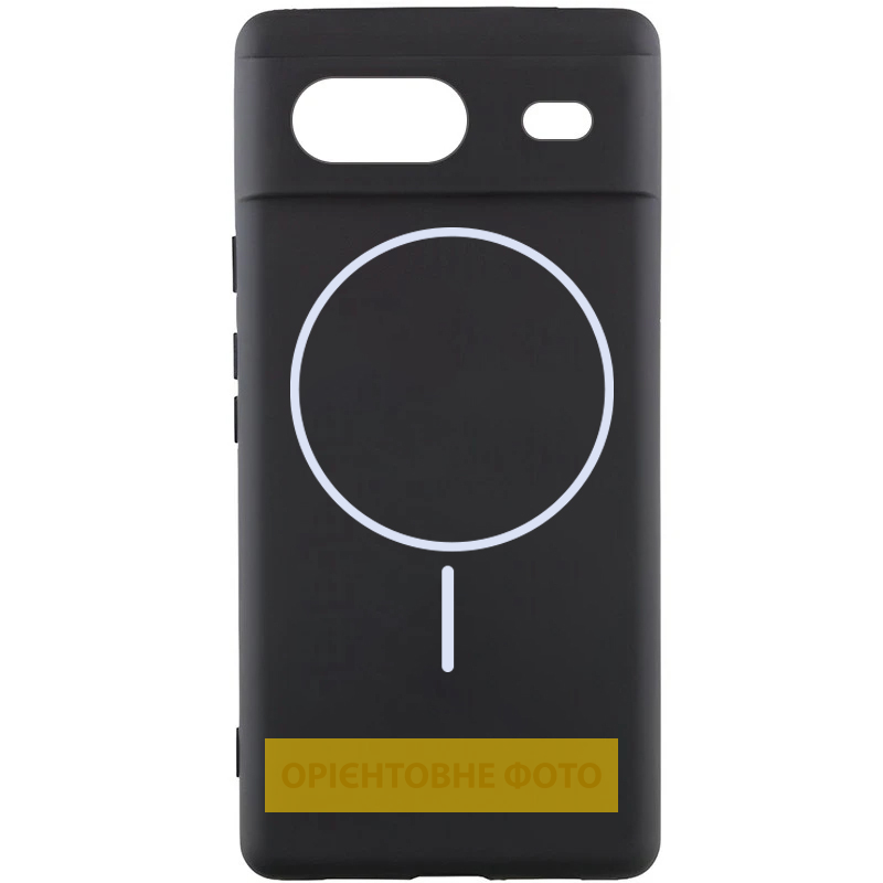 Чохол Silicone Cover Lakshmi Full Camera (AA) with Magnetic Fit для Google Pixel 9 / 9 Pro, Чорний / Black, Силікон, купити оптом з доставкою