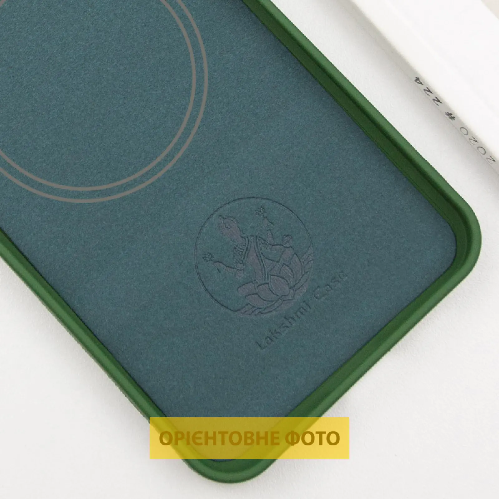 Чохол Silicone Cover Lakshmi Full Camera (AA) with Magnetic Fit для Google Pixel 8a, Зелений / Dark green 1, Силікон, купити оптом з доставкою