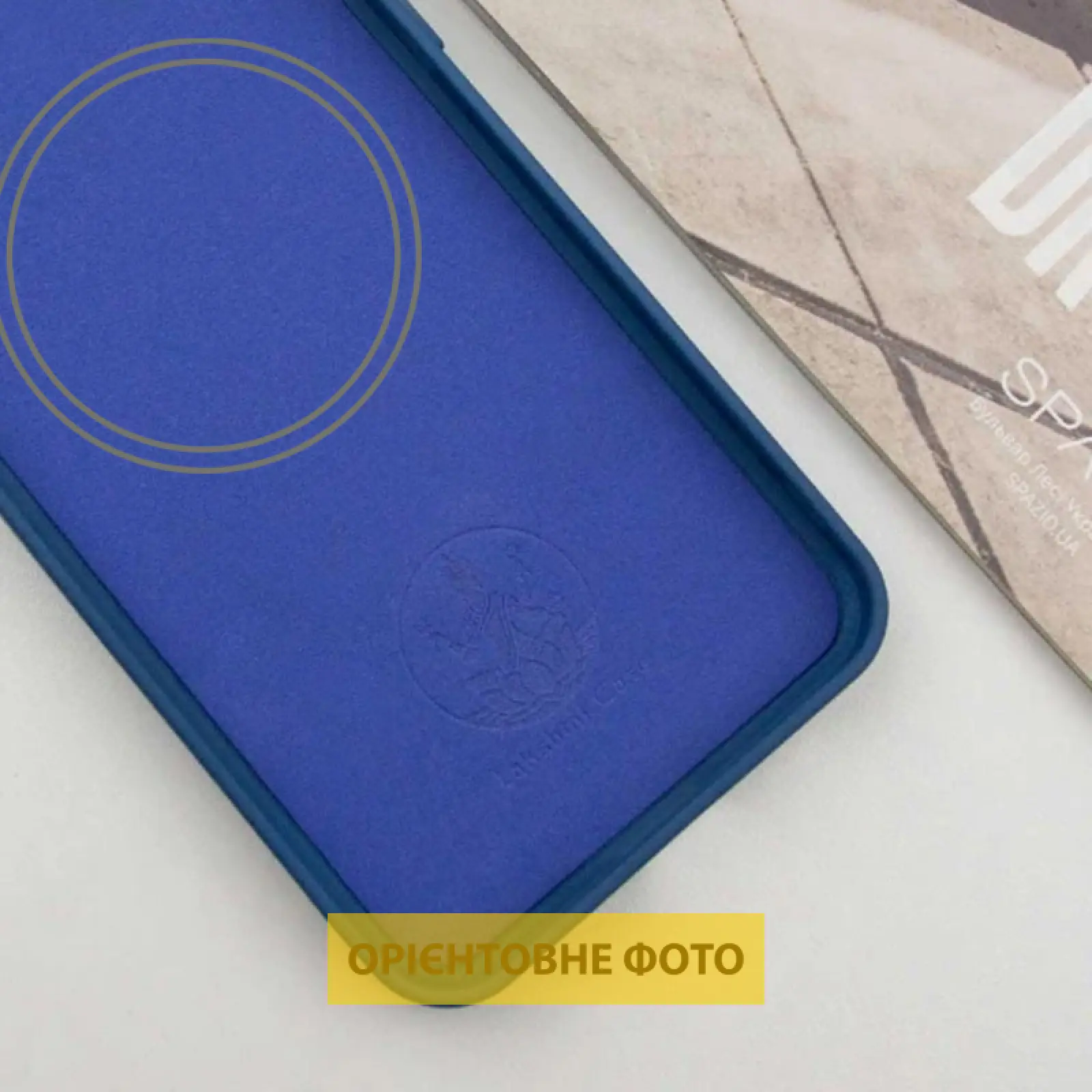 Чехол Silicone Cover Lakshmi Full Camera (AA) with MagFit для Motorola Edge 50 Pro, Синий / Navy blue 2, Силикон, купить оптом с доставкой