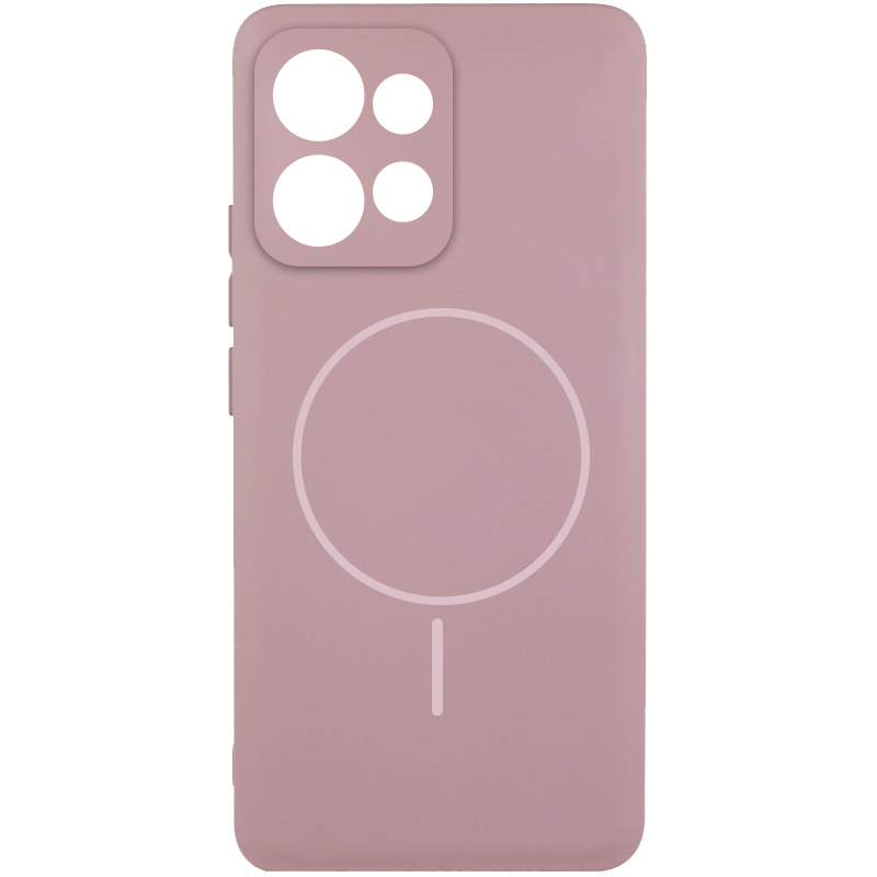 Чехол Silicone Cover Lakshmi Full Camera (AA) with Magnetic Fit для Motorola Edge 50 Neo, Розовый / Pink Sand, Силикон, купить оптом с доставкой