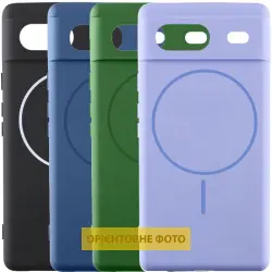 Чехол Silicone Cover Lakshmi Full Camera (AA) with MagFit для Google Pixel 9a