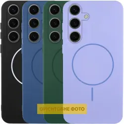Чехол Silicone Cover Lakshmi Full Camera (AA) with MagFit для Samsung Galaxy S25 Edge