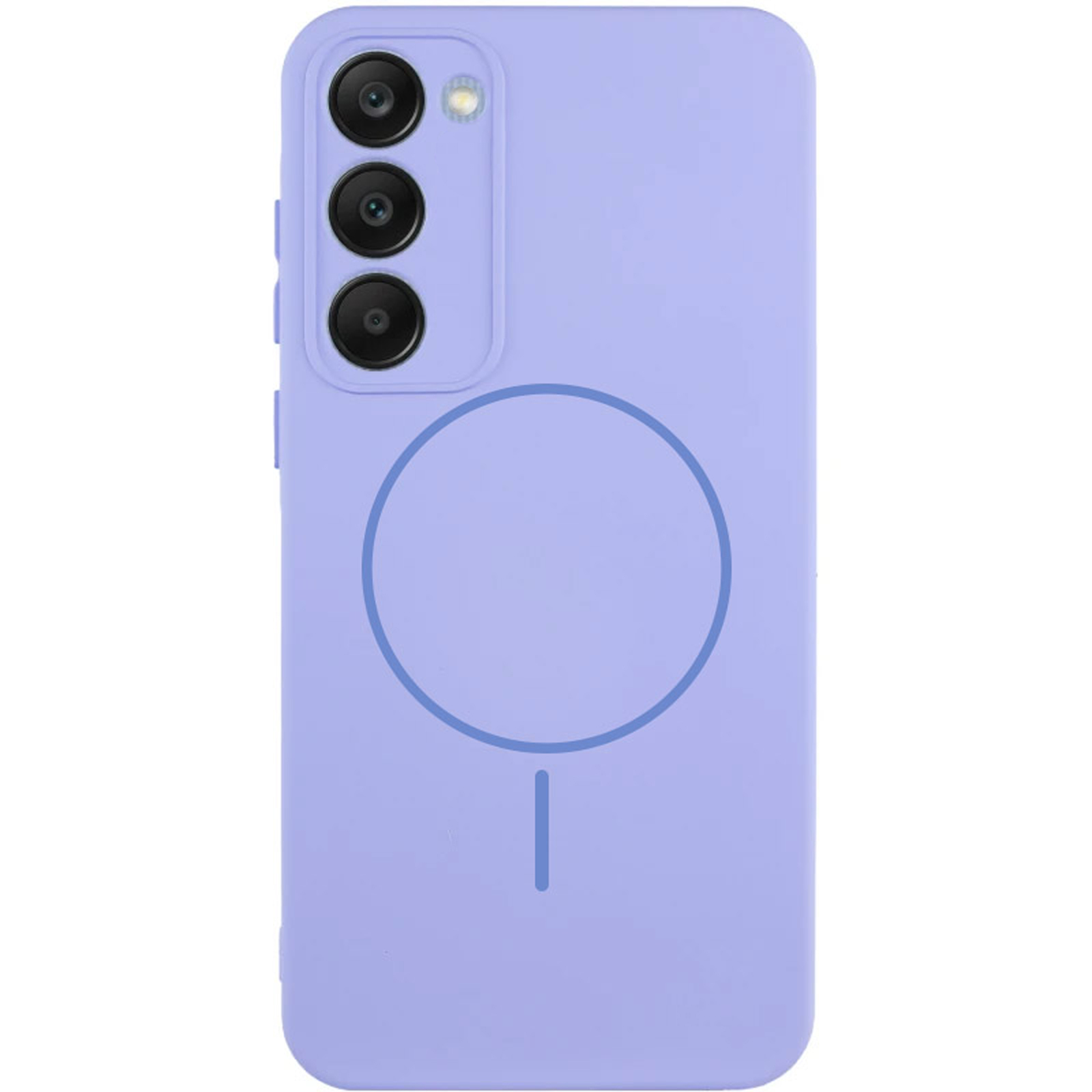Чехол Silicone Cover Lakshmi Full Camera (AA) with Magnetic Fit для Xiaomi Redmi 15 (EU), Сиреневый / Dasheen, Силикон, купить оптом с доставкой