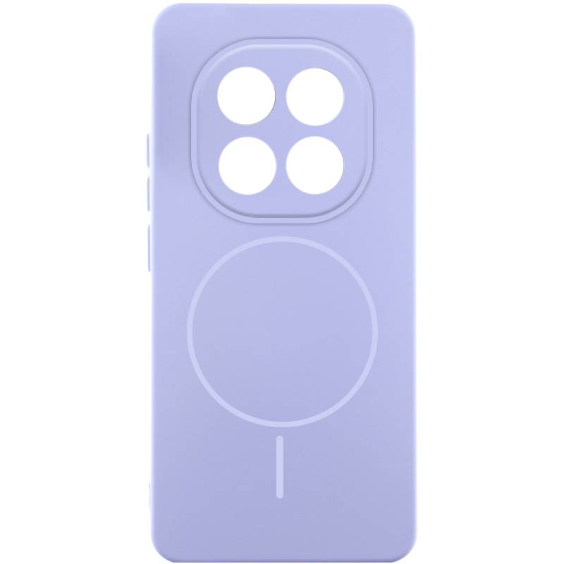 Чехол Silicone Cover Lakshmi Full Camera (AA) with Magnetic Fit для Xiaomi Redmi Note 15 Pro 5G, Сиреневый / Dasheen, Силикон, купить оптом с доставкой