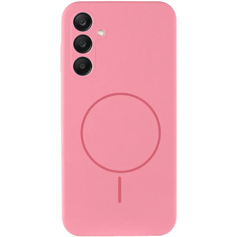 Чехол Silicone Cover Lakshmi Full Camera (AA) with Magnetic Fit для Samsung Galaxy S26, Розовый / Light pink, Силикон, купить оптом с доставкой
