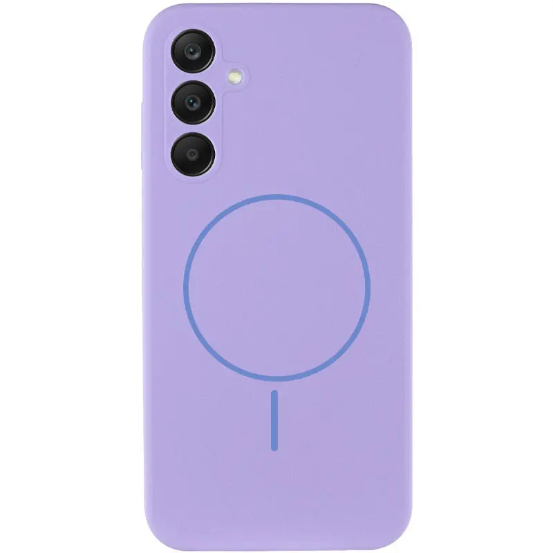Чехол Silicone Cover Lakshmi Full Camera (AA) with Magnetic Fit для Samsung Galaxy S26, Сиреневый / Dasheen, Силикон, купить оптом с доставкой