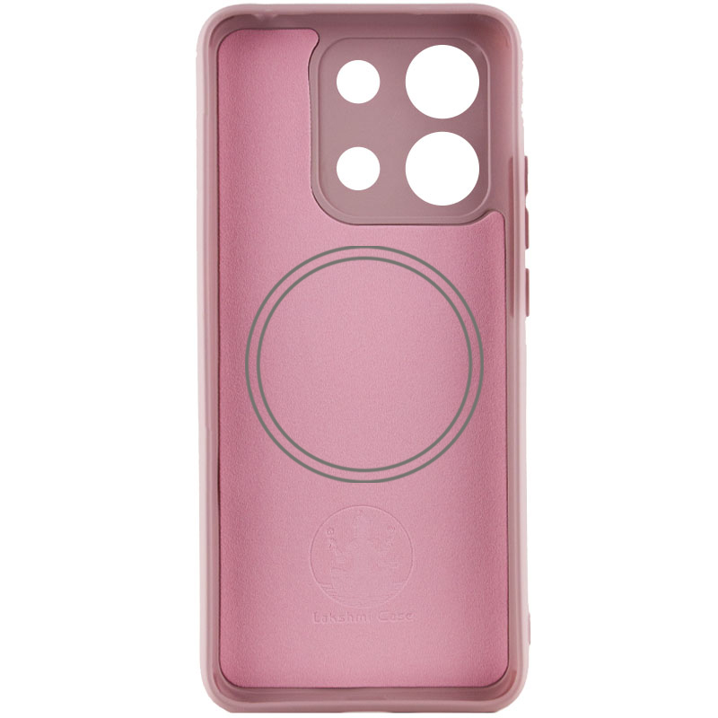 Чехол Silicone Cover Lakshmi Full Camera (AA) with Magnetic Fit для Xiaomi Redmi 15C (Global), Розовый / Pink Sand 1, Силикон, купить оптом с доставкой