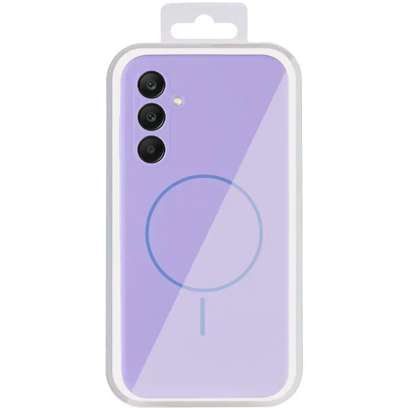 Чехол Silicone Cover Lakshmi Full Camera (AA) with Magnetic Fit для Samsung Galaxy S26+, Сиреневый / Dasheen 1, Силикон, купить оптом с доставкой