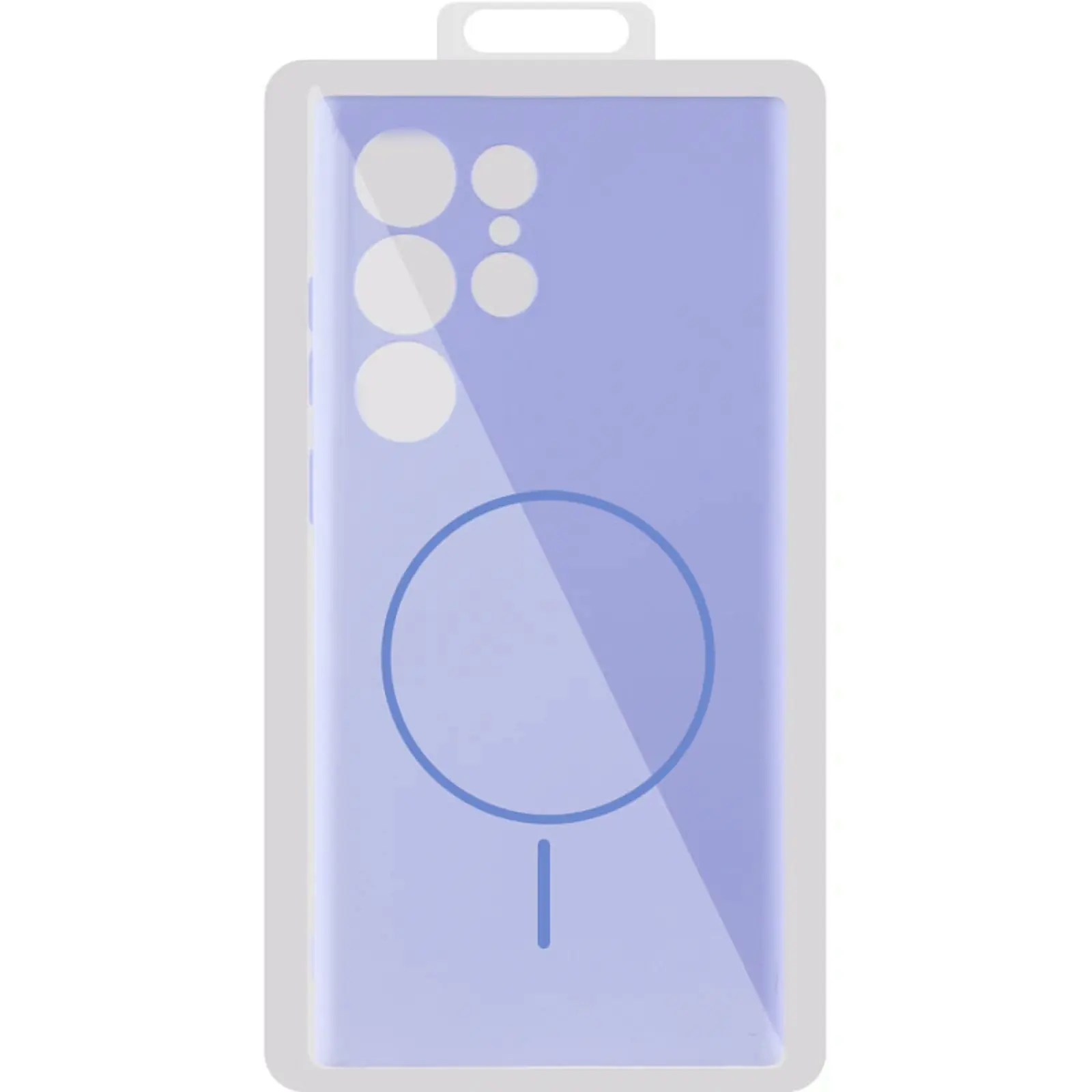 Чехол Silicone Cover Lakshmi Full Camera (AA) with Magnetic Fit для Samsung Galaxy S26 Ultra, Сиреневый / Dasheen 1, Силикон, купить оптом с доставкой