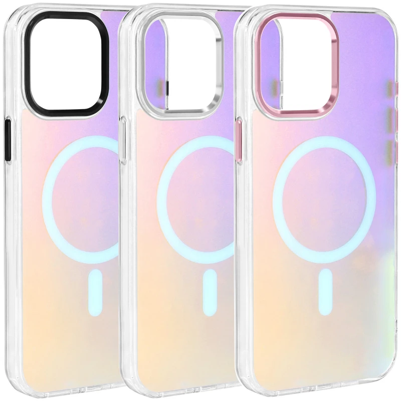 Чехол TPU Lunar Glow Magnetic Fit для Apple iPhone 15 (6.1"), TPU, купить оптом с доставкой