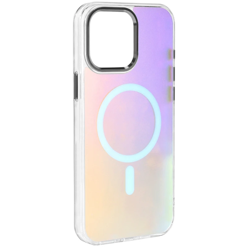 Чехол TPU Lunar Glow Magnetic Fit для Apple iPhone 15 (6.1"), Titanium Grey, TPU, купить оптом с доставкой