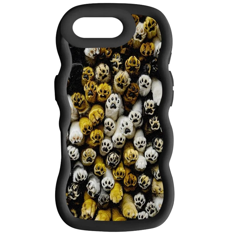 Чехол TPU Cloudy Pictures для Apple iPhone 7 plus / 8 plus (5.5"), Paws, TPU, купить оптом с доставкой