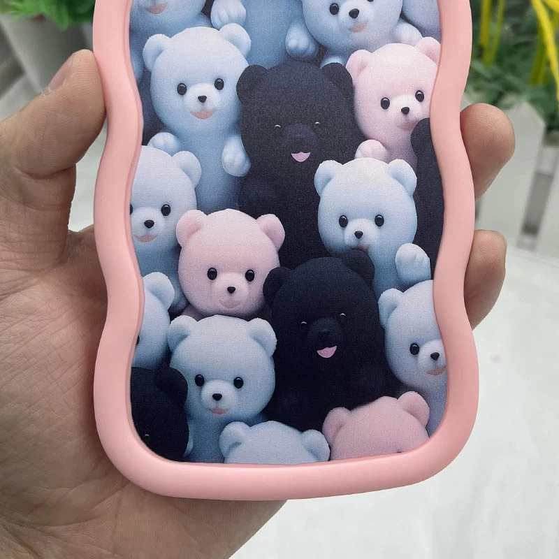 Чехол TPU Cloudy Pictures для Xiaomi Poco X5 5G / Redmi Note 12 5G, Bears 1, TPU, купить оптом с доставкой