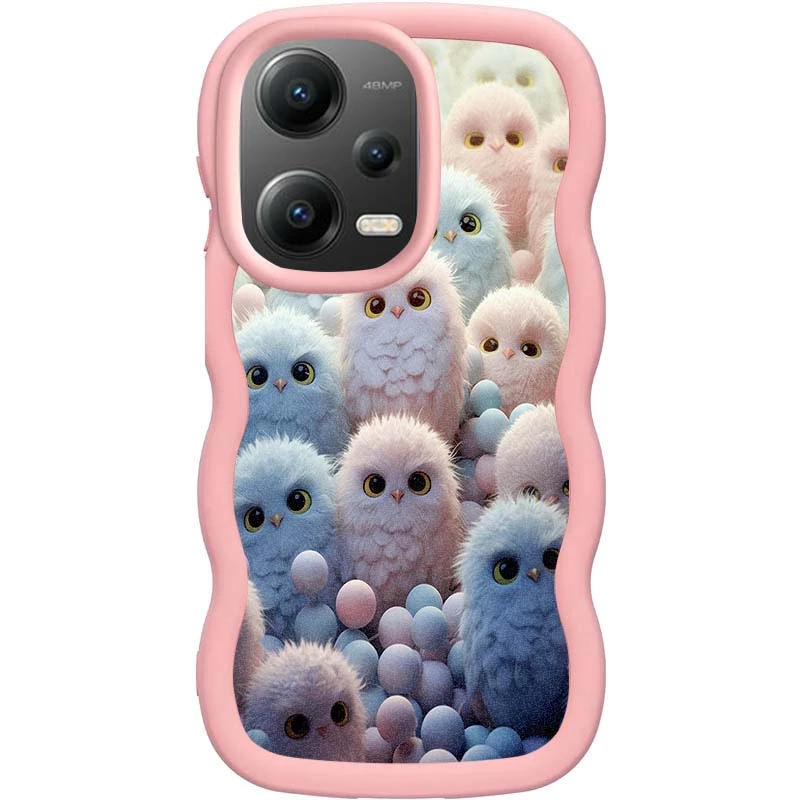 Чехол TPU Cloudy Pictures для Xiaomi Poco X5 5G / Redmi Note 12 5G, Owls, TPU, купить оптом с доставкой
