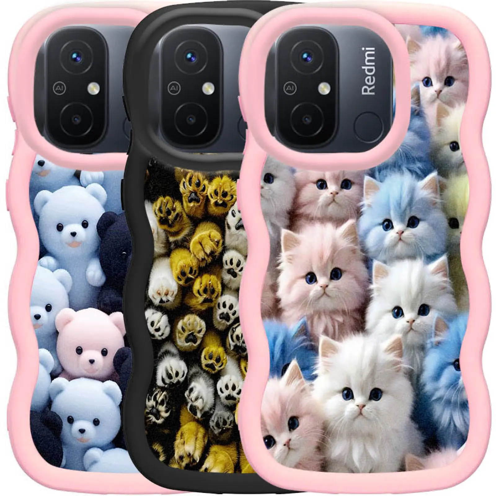 Чохол TPU Cloudy Pictures для Xiaomi Redmi 12C / Poco C55, TPU, купити оптом з доставкою