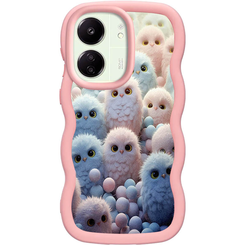 Захисний TPU чохол Cloudy Pictures для Xiaomi Redmi 13C | Якісний принт: на малюнкі №1