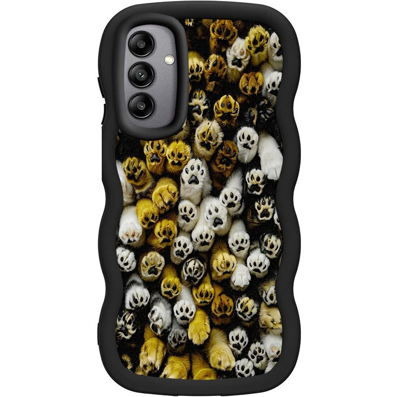Чехол TPU Cloudy Pictures для Samsung Galaxy A15 4G/5G, Paws, TPU, купить оптом с доставкой